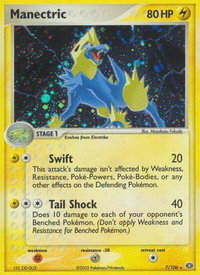 Manectric - 007/106 - Emerald (EM) #7/106 - Holo Rare Pokémon Trading Card
