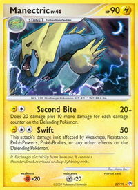 Manectric (22) - Arceus (AR) #22/99 - Rare Pokémon Trading Card