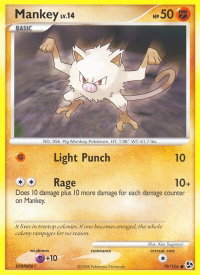 Mankey - Great Encounters (GE) #79/106 - Common Pokémon Trading Card