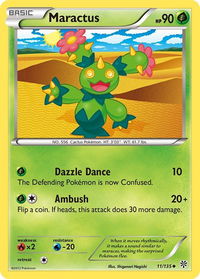 Maractus - Plasma Storm (PLS) #11/135 - Uncommon Pokémon Trading Card
