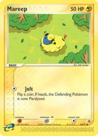 Mareep - Dragon (DR) #64/97 - Common Pokémon Trading Card