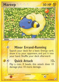 Mareep - Team Rocket Returns (RR) #67/109 - Common Pokémon Trading Card