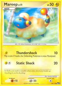 Mareep - POP Series 7 (POP) #014/017 - Common Pokémon Trading Card