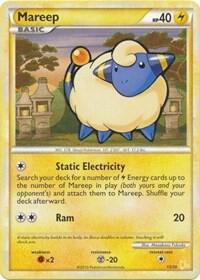 Mareep (#13) - HGSS Trainer Kit: Gyarados & Raichu Pokémon trading card