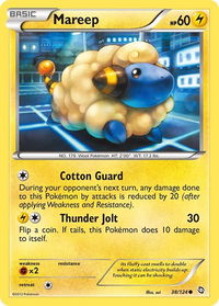 Mareep - Dragons Exalted (DRX) #38/124 - Common Pokémon Trading Card