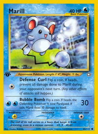 Marill - Neo Genesis (N1) #066/111 - Common Pokémon Trading Card