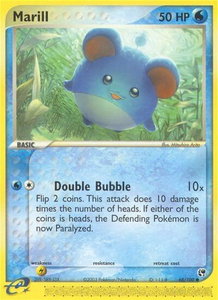 Marill - Sandstorm (SS) #68/100 - Common Pokémon Trading Card