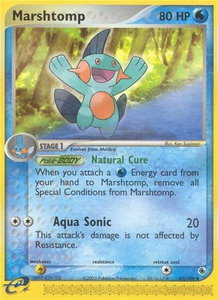 Marshtomp - 41/109 - Ruby and Sapphire (RS) #41/109 - Uncommon Pokémon Trading Card