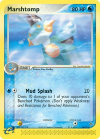 Marshtomp - Dragon (DR) #36/97 - Uncommon Pokémon Trading Card