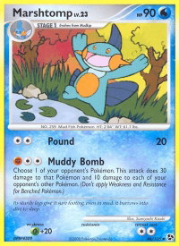 Marshtomp - Great Encounters (GE) #46/106 - Uncommon Pokémon Trading Card
