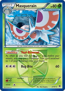 Masquerain (Team Plasma) - Plasma Blast (PLB) #2/101 - Rare Pokémon Trading Card