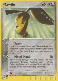 Mawile - Sandstorm (SS) #9/100 - Holo Rare Pokémon Trading Card