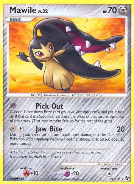Mawile - Great Encounters Pokémon trading card