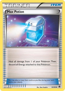Max Potion - Emerging Powers (EPO) #94/98 - Uncommon Pokémon Trading Card
