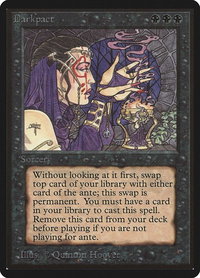 Darkpact - Beta Edition (LEB) #100 - Rare Magic: The Gathering Trading Card