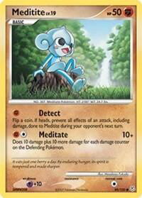 Meditite - Diamond and Pearl (DP) #89/130 - Common Pokémon Trading Card