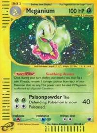 Meganium (18) - Expedition Pokémon trading card