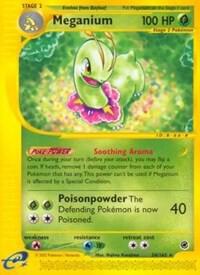 Meganium (54) - Expedition Pokémon trading card