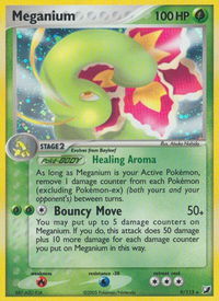 Meganium - Unseen Forces (UF) #9/115 - Holo Rare Pokémon Trading Card