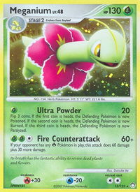 Meganium - Mysterious Treasures (MT) #13/123 - Holo Rare Pokémon Trading Card