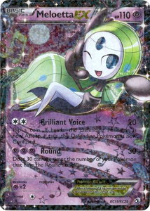 Meloetta EX - Legendary Treasures: Radiant Collection (LTR) #RC11/RC25 - Ultra Rare Pokémon Trading Card