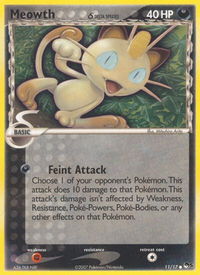 Meowth (Delta Species) - POP Series 5 (POP) #011/017 - Common Pokémon Trading Card