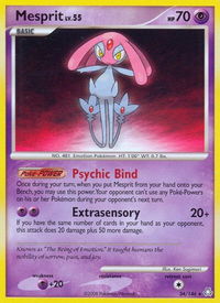 Mesprit - Legends Awakened (LA) #34/146 - Rare Pokémon Trading Card