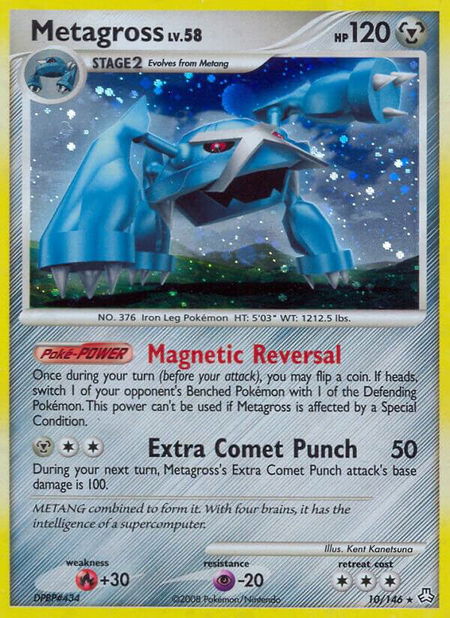 Metagross - Legends Awakened Pokémon trading card