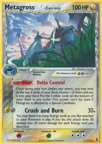 Metagross (Delta Species) - Delta Species (DS) #11/113 - Holo Rare Pokémon Trading Card