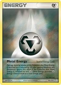 Metal Energy (Special) trading card from Holon Phantoms Metal Energy (Special) - Holon Phantoms Pokémon trading card