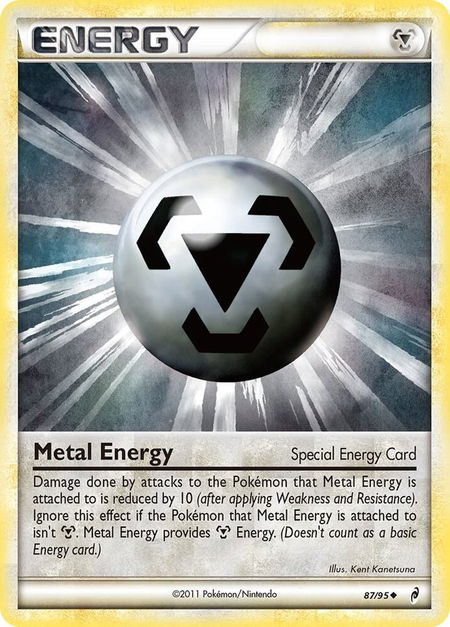 Metal Energy (Special) - Call of Legends Pokémon trading card