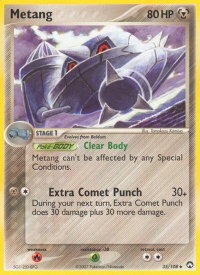 Metang - Power Keepers (PK) #35/108 - Uncommon Pokémon Trading Card