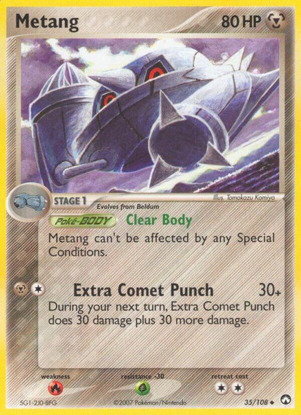 Metang - Power Keepers Pokémon trading card