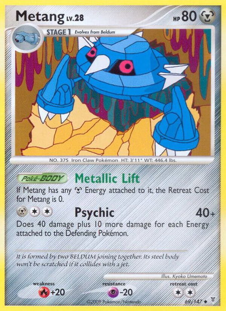 Metang - Supreme Victors Pokémon trading card