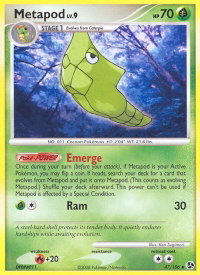 Metapod - Great Encounters (GE) #47/106 - Uncommon Pokémon Trading Card