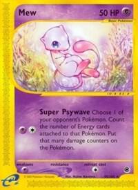 Mew (55) trading card from Expedition Mew (55) - Expedition Pokémon trading card