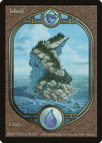 Island (UGL) - Unglued (UGL) #85 - Land Magic: The Gathering Trading Card