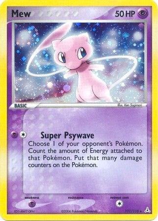 Mew - Holon Phantoms Pokémon trading card