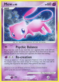 Mew - Secret Wonders (SW) #15/132 - Holo Rare Pokémon Trading Card