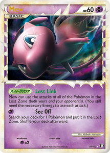 Mew (Prime) - Triumphant (TM) #97/102 - Ultra Rare Pokémon Trading Card