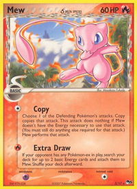 Mew (Delta Species) - POP Series 5 (POP) #003/017 - Rare Pokémon Trading Card