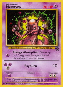 Mewtwo (14) - WoTC Promo (PR) #14/53 - Promo Pokémon Trading Card
