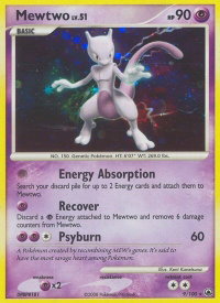 Mewtwo - Majestic Dawn (MD) #9/100 - Holo Rare Pokémon Trading Card