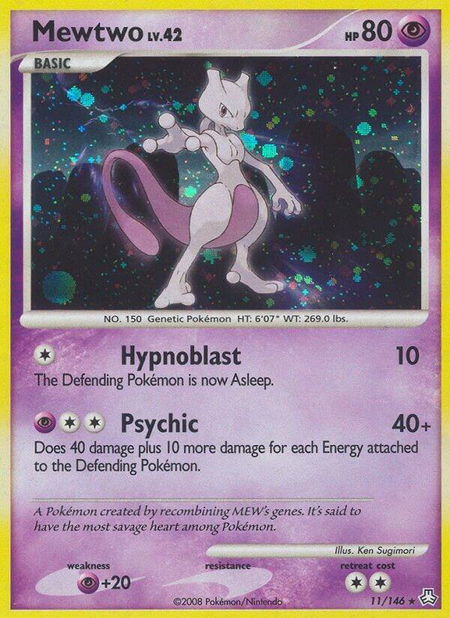 Mewtwo - Legends Awakened Pokémon trading card