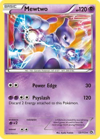 Mewtwo - Legendary Treasures (LTR) #53/113 - Holo Rare Pokémon Trading Card