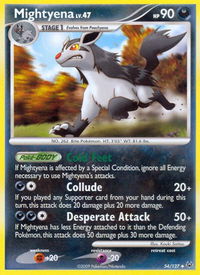Mightyena - Platinum (PL) #54/127 - Uncommon Pokémon Trading Card