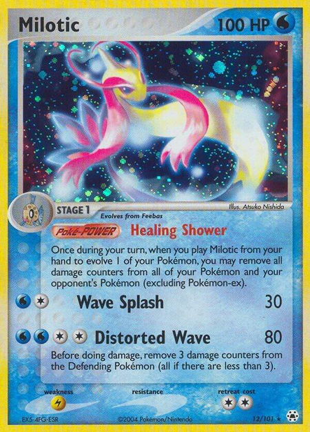 Milotic - Hidden Legends Pokémon trading card