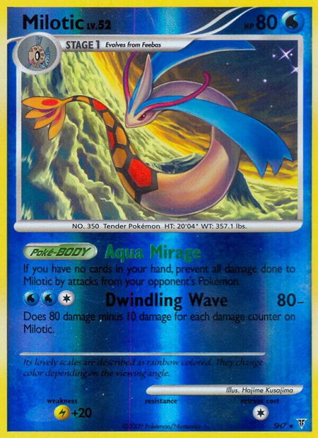Milotic (Shiny) - Supreme Victors Pokémon trading card