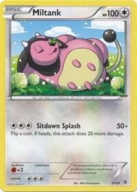 Miltank trading card from Kalos Starter Set Miltank - Kalos Starter Set Pokémon trading card