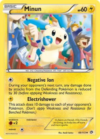 Minun - Legendary Treasures (LTR) #48/113 - Uncommon Pokémon Trading Card